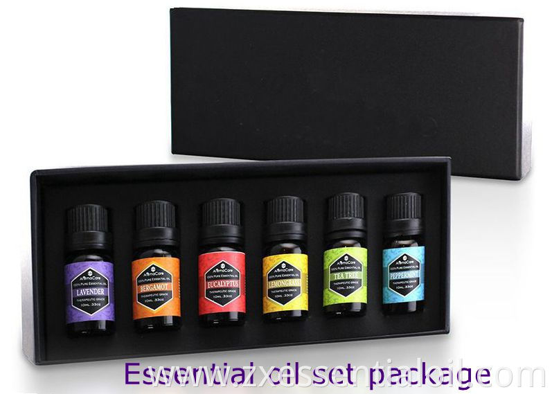 wholesale private label pure aromatherapy organic essential oil set